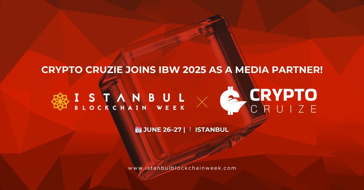 Istanbul Blockchain Week (@istanbulblockwk) on Twitter photo 💥 Media Partner Announcement!
We’re excited to welcome <a href="/cryptocruizeHQ/">CryptoCruize</a> as an official Media Partner for #IBW2025! 📰🔥
Bringing IBW 2025 straight to you—live from Istanbul!
📍 June 26–27, 2025 | Istanbul
🎟️ Secure your ticket now for 40% OFF (with code IBW40): 💥 Media Partner Announcement!
We’re excited to welcome <a href="/cryptocruizeHQ/">CryptoCruize</a> as an official Media Partner for #IBW2025! 📰🔥
Bringing IBW 2025 straight to you—live from Istanbul!
📍 June 26–27, 2025 | Istanbul
🎟️ Secure your ticket now for 40% OFF (with code IBW40):