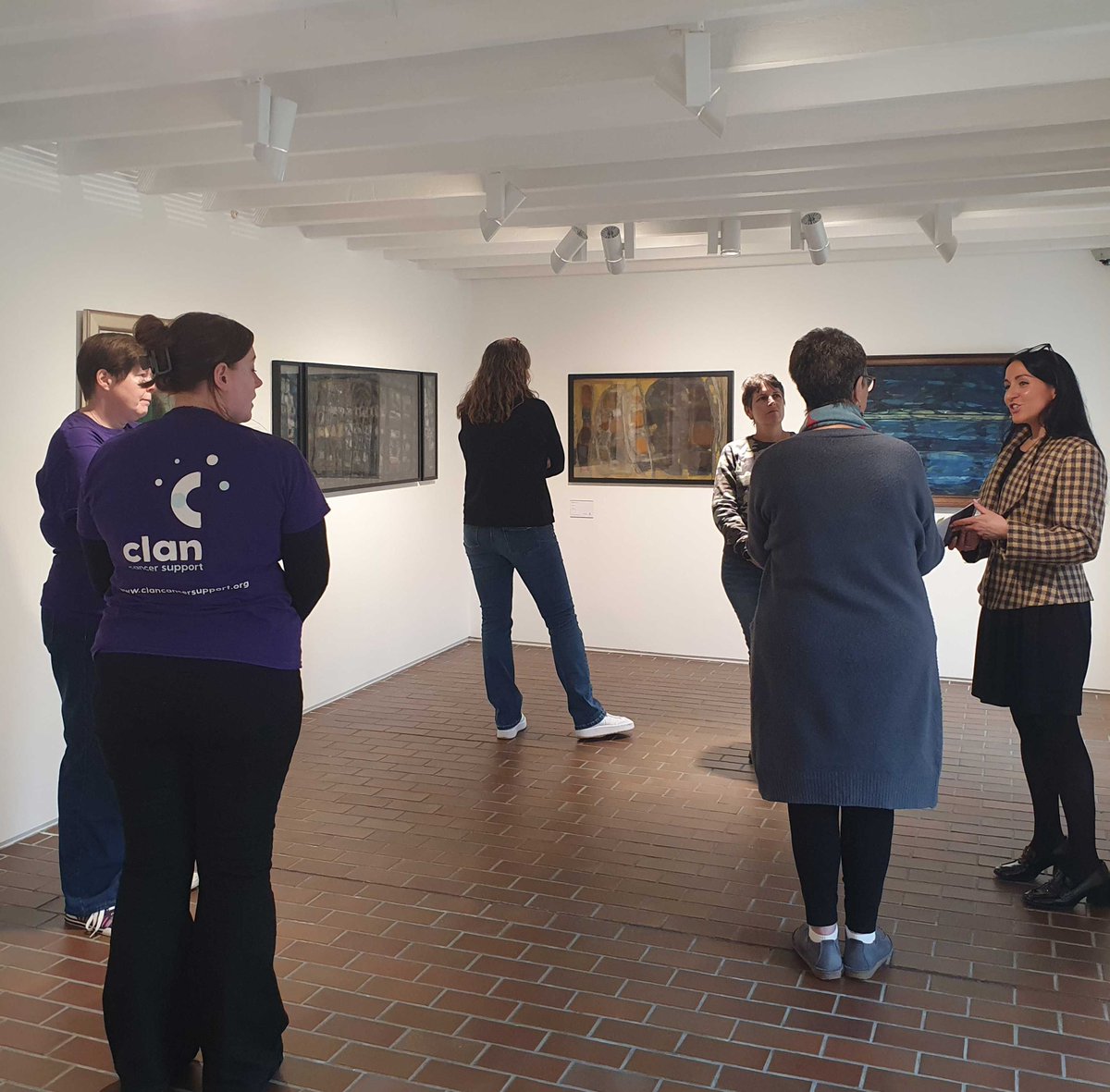 We had a lovely visit from the Women's Group from Clan Cancer Support  Orkney earlier this week. Don't miss your chance to see  Bet Low - An Island on Your Doorstep OPEN TODAY (Sun 8 June) 1-5 and tomorrow (Mon 9 June) 10.30-5 . Admission free.
 
#GSoA #PierArtsCentre #BetLow
