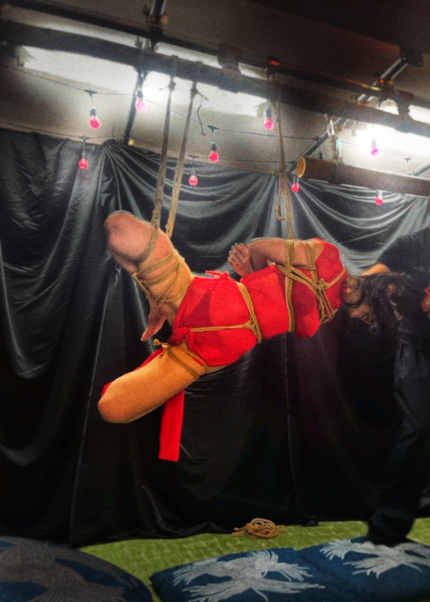 アッコさんお久しぶりに縛った！楽しかった、ありがとう〜