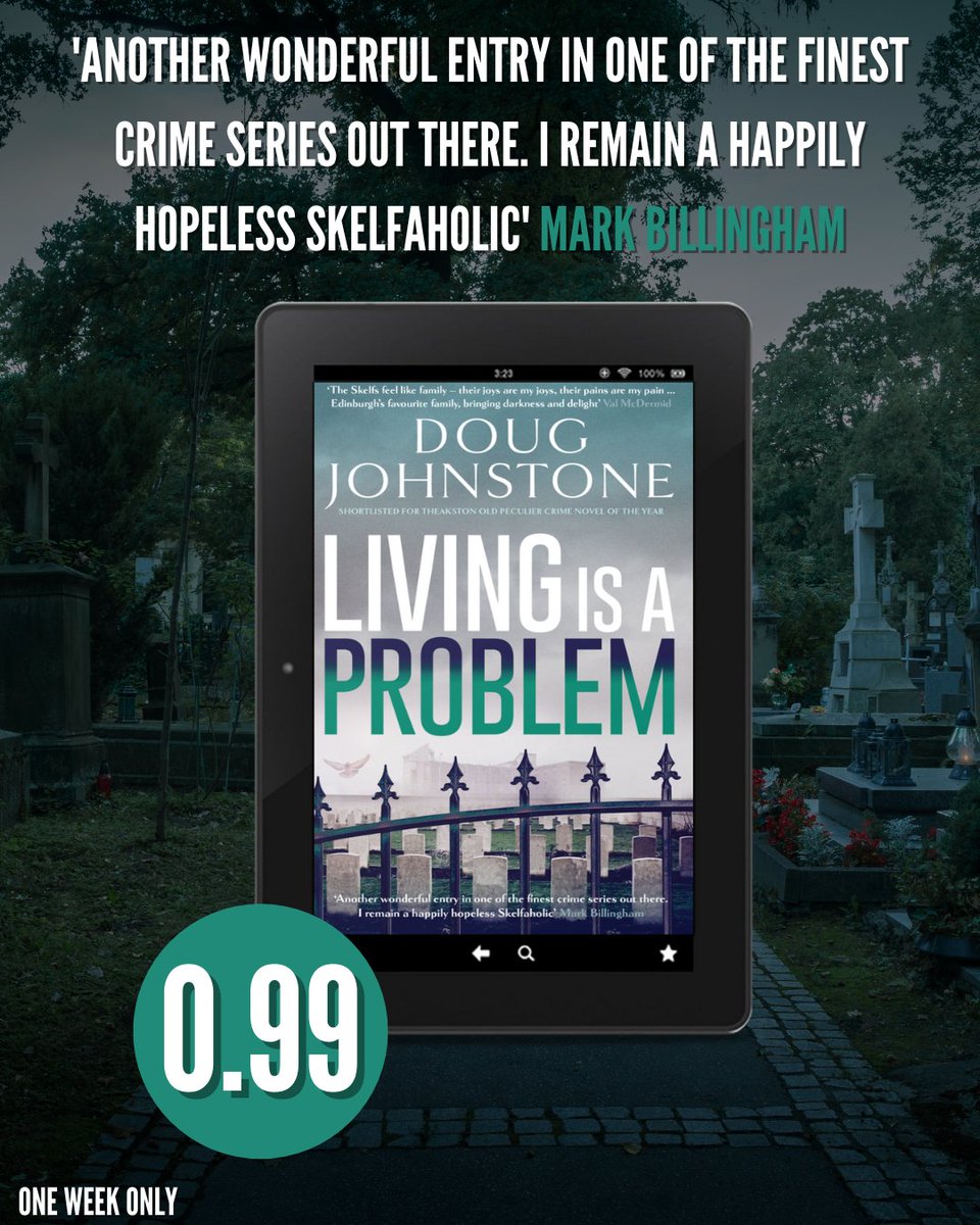 OrendaBooks's tweet photo. #DealAlert ⚰️
Drones, gangland vendettas, a missing choir singer, disturbances in the cemetery, PTSD, panpsychism, and secrets from the past …
@doug_johnstone's #LivingIsAProblem is ONLY 0.99 for a LIMITED time only!💀
💀 https://t.co/9RLe9miqT0
#Series #BookDeal #eBook https://t.co/jMErOB9Xlh