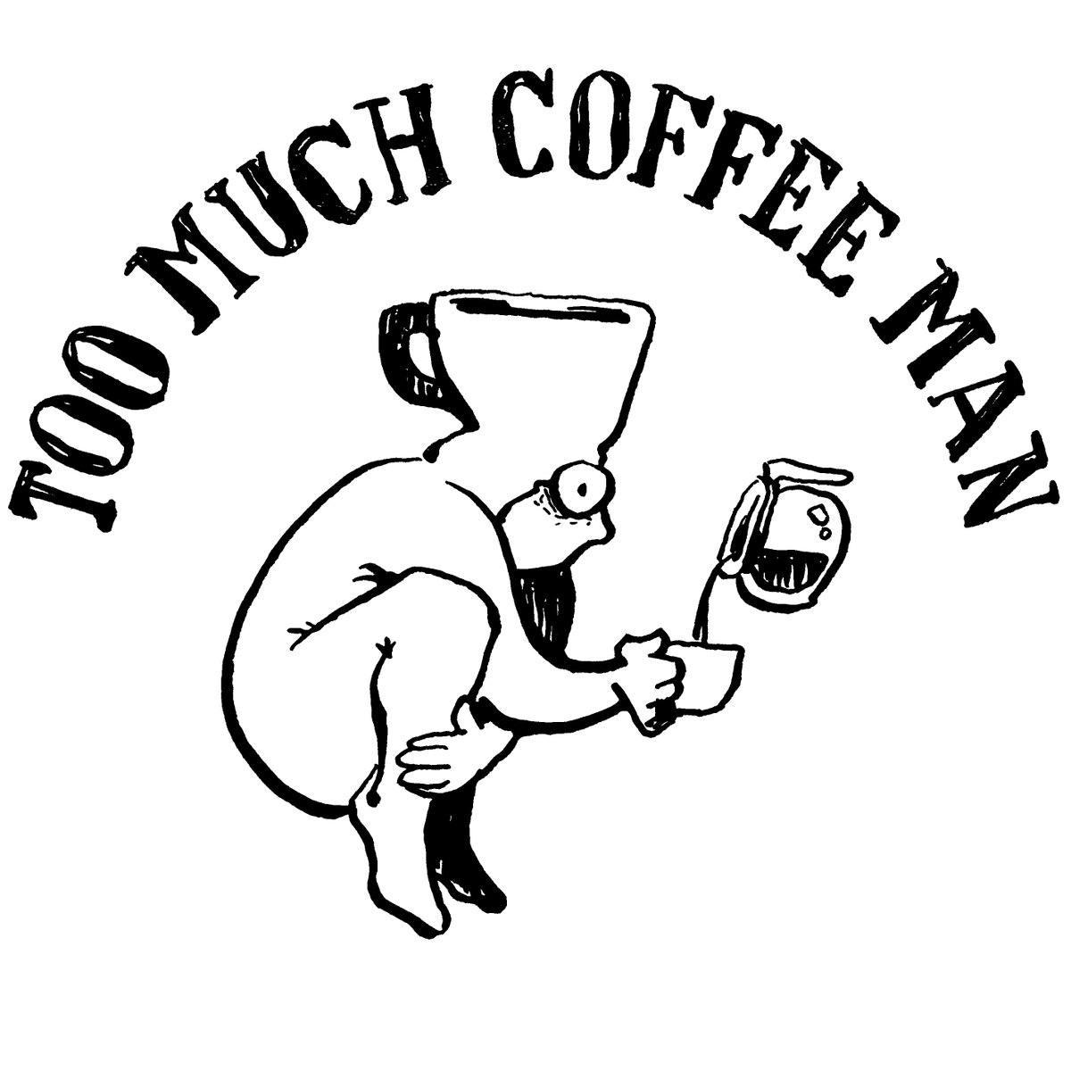 MuchCoffee's tweet image. Posting a couple more Too Much Coffee Man drawings for sale... 
$100. etsy.com/listing/189331…