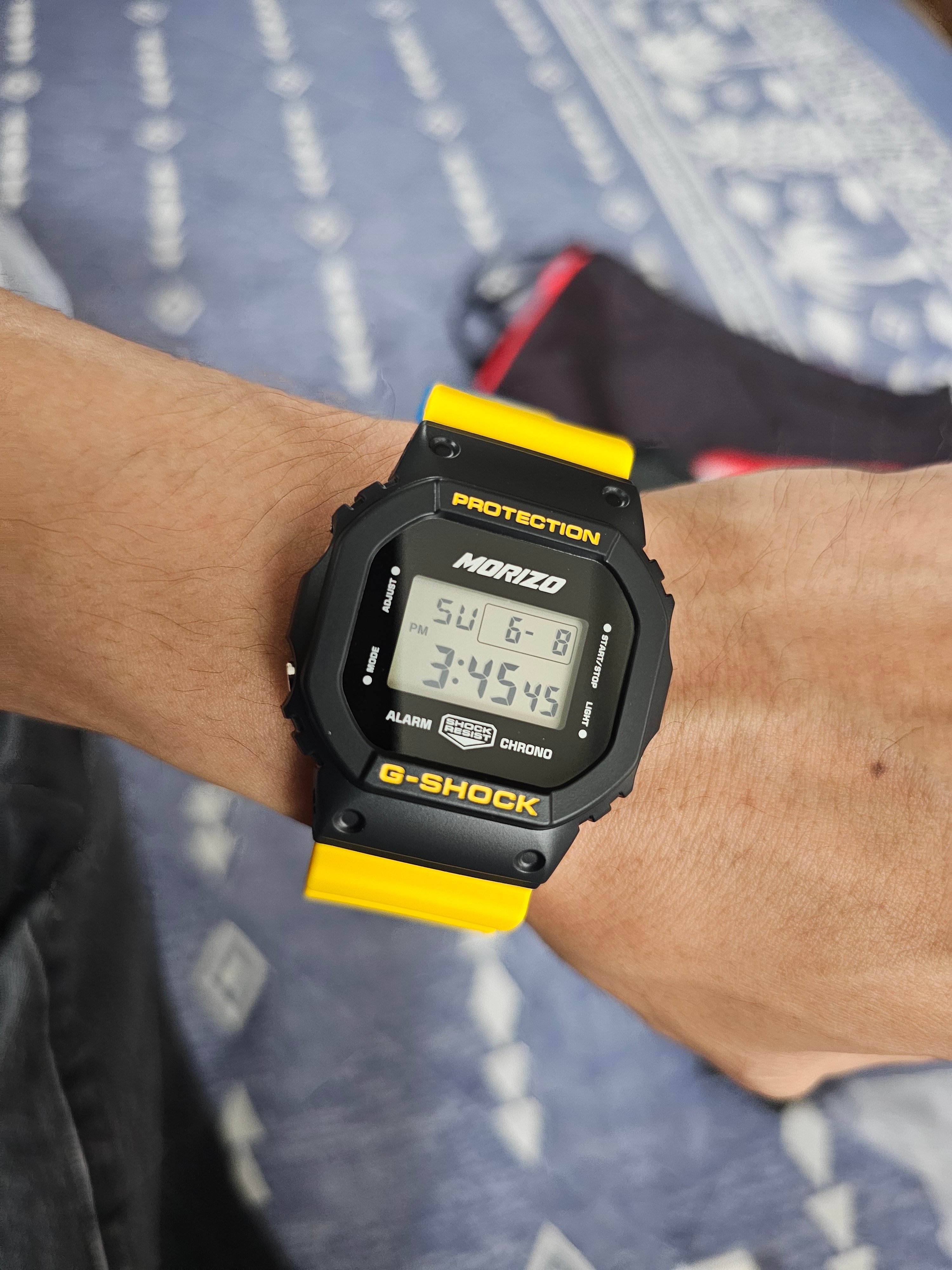 G-SHOCK モリゾーVer 入荷⌚️‼️ 皆さまこんにちは😃 舟橋です