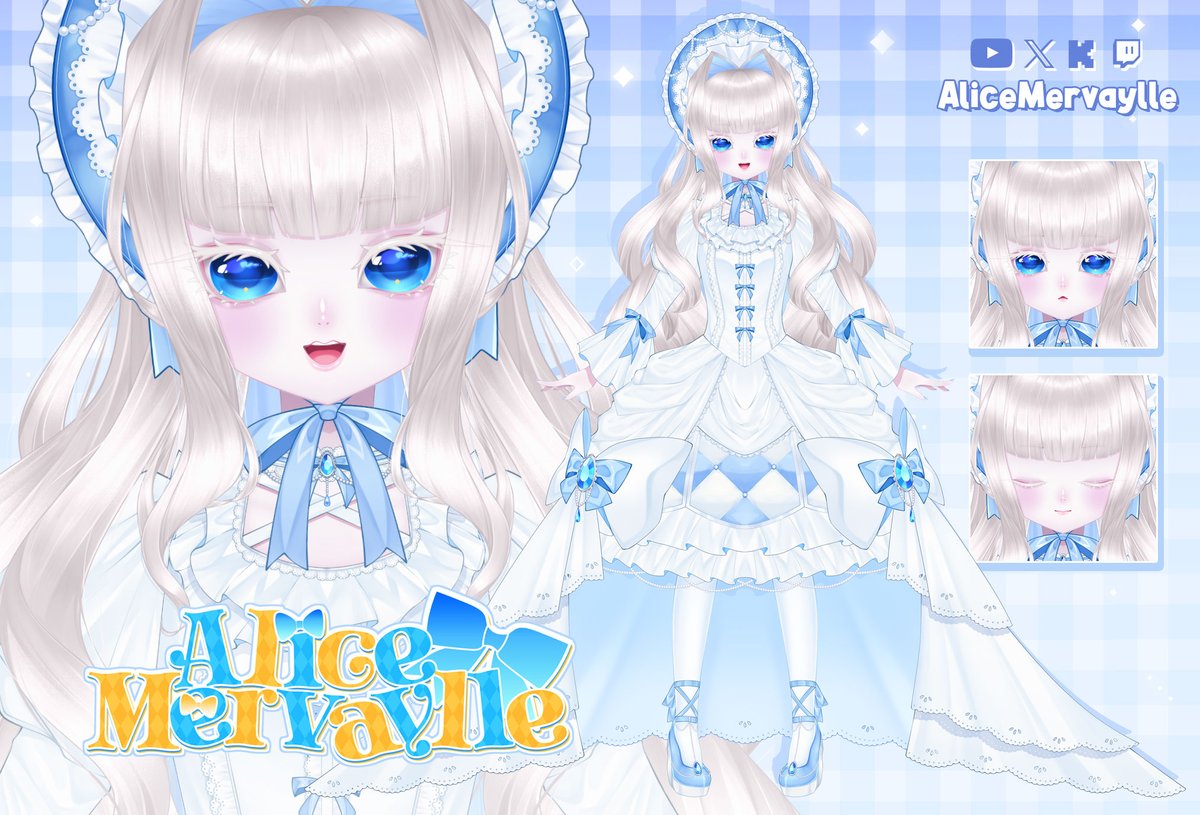 I'm Alice~!
I make silly noises  (∩^o^)⊃━💙 

 ━━━━━━━⊱⋆⊰━━━━━━━ 
🔴 youtube.com/@AliceMervaylle
🟣 twitch.tv/alicemervaylle
🟢 kick.com/alicemervaylle
🎨 #monalicesa
🎞 #clippalice
 ━━━━━━━⊱⋆⊰━━━━━━━