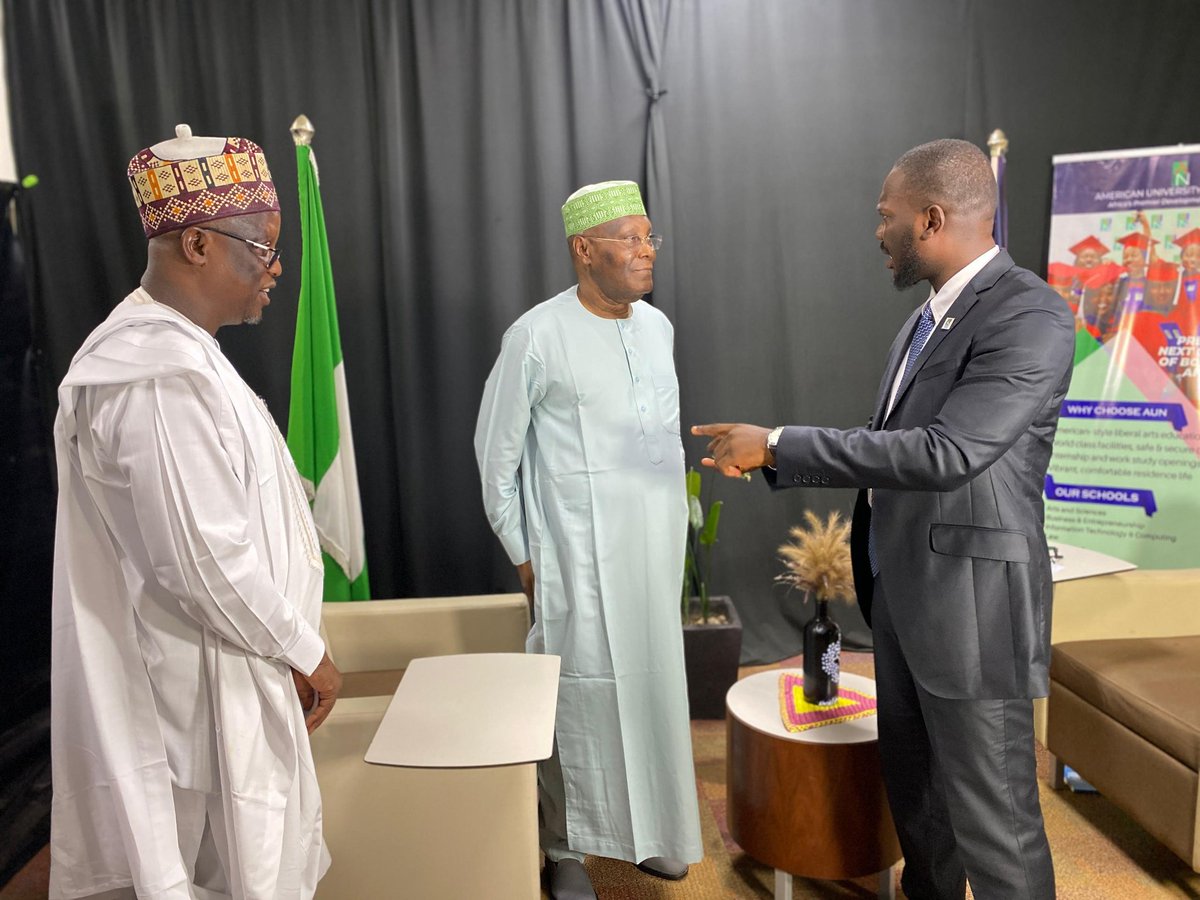 madstalion_'s tweet image. Tonight at 7PM, I sit down with H.E. Atiku Abubakar for a powerful conversation on education, leadership, and legacy.

🎥 Full video drops tonight on YouTube &amp;amp; Spotify.

#LegacyTalks #PodcastWithAtiku #AkachukwuMaduekePodcast #AUNVoices