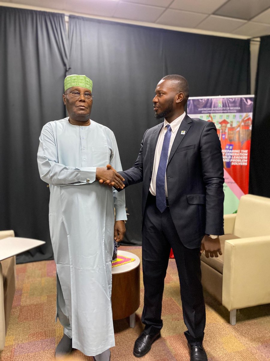 madstalion_'s tweet image. Tonight at 7PM, I sit down with H.E. Atiku Abubakar for a powerful conversation on education, leadership, and legacy.

🎥 Full video drops tonight on YouTube &amp;amp; Spotify.

#LegacyTalks #PodcastWithAtiku #AkachukwuMaduekePodcast #AUNVoices