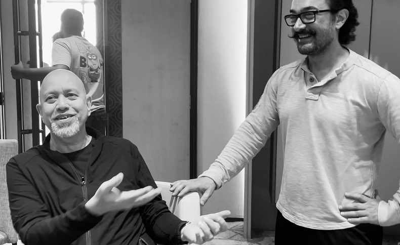 AdityaNM1109's tweet image. Behind the scenes of the musical journey of #SitaareZameenPar.