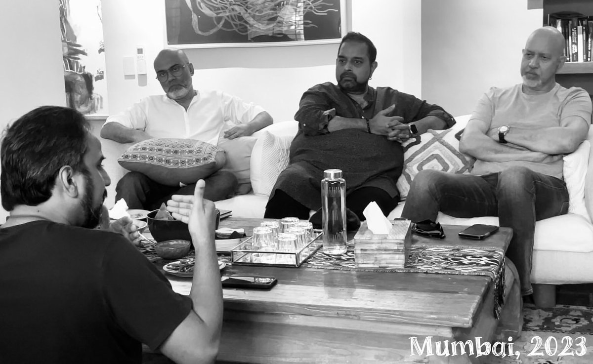 AdityaNM1109's tweet image. Behind the scenes of the musical journey of #SitaareZameenPar.
