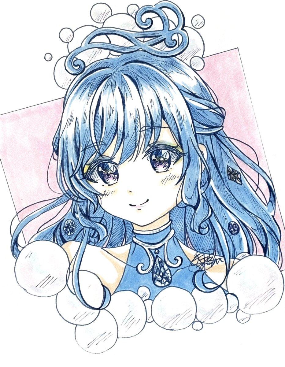 Mimiaさん（<a href="/mimia_aipuri32/">💎＿𝑀𝑖𝑚𝑖𝑎＿＿♡</a> ）宅のMIOちゃん描かせていただきました！