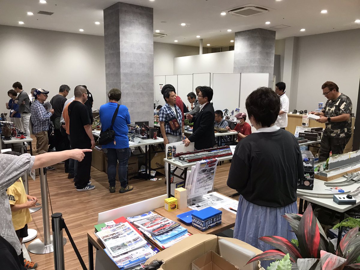 #大分ホビーフェスタ2025
ただいま帰りました。
皆さんの力作大変見応えありました。
主催者の方々ありがとうございました。
自衛隊の皆さまもありがとう！
次回は作品持って参加したいです。