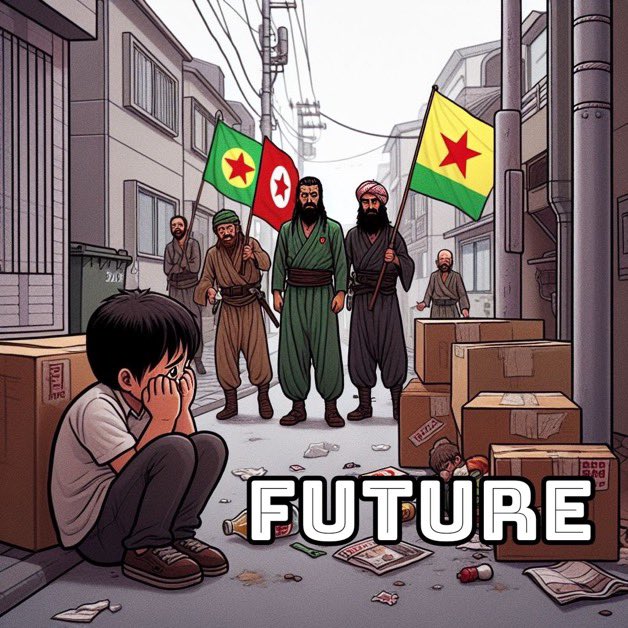 Japon kullanıcılar tarafından paylaşılan görsel: