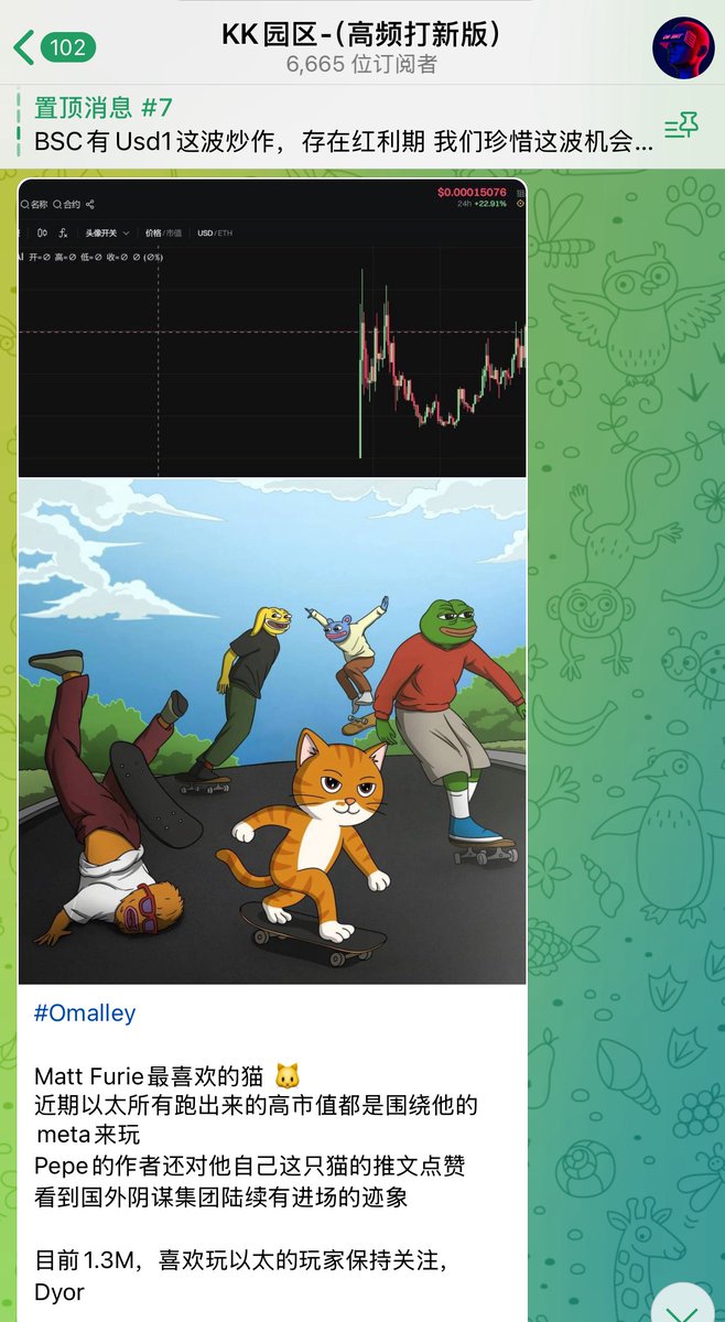 最近一周在频道只Call过两个ETH项目Meme
园区频道：t.me/Kclub737226
最近在ETH收益还不错，适合钻石手，反倒BSC和SOL开始难玩起来，P小将惨遭园区暗杀😭

$SNIBBU 
2M —6.6M 历时5天稳稳3倍
跟频道铁粉大胆猜测并老外给了内幕可能是 $ZEUS 同一批人弄的新项目
我看到西方那边开始大规模进场