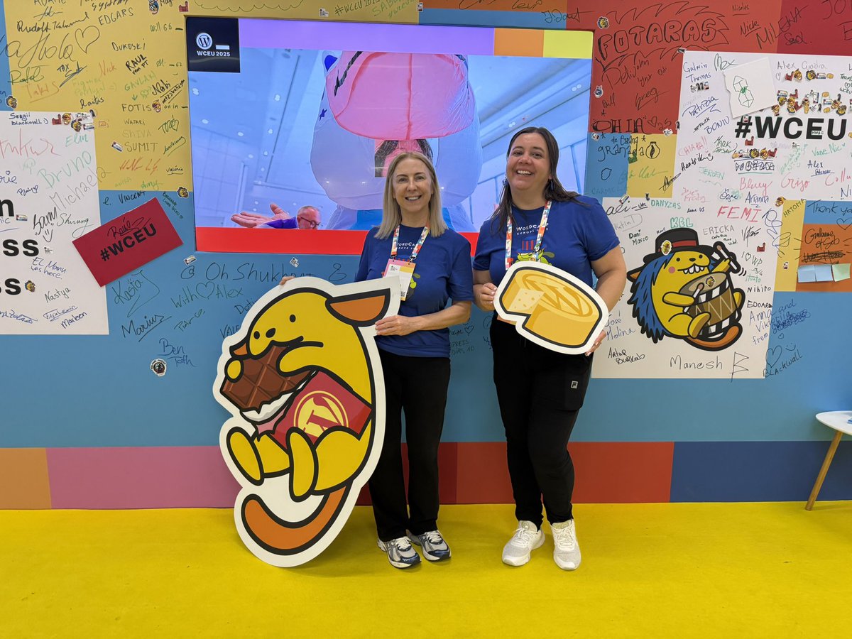 Leaving Basel and <a href="/WCEurope/">WordCamp Europe</a> so thankful for the great conversations and connections. I love the #WordPress community! Thank you to the organizers, volunteers, speakers, sponsors and everyone who made #WCEU25 happen. Thank you <a href="/Pastelitocr/">Ericka Barboza 🇨🇷 #WCUS</a> for sharing this incredible experience.