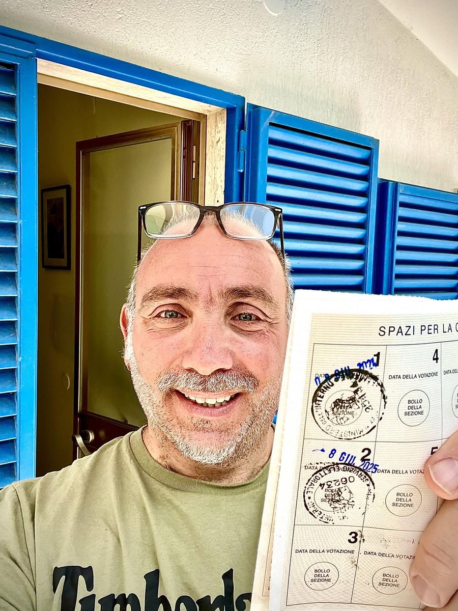 Andare a votare non è mai inutile, figuriamoci se può essere dannoso. Una democrazia malata si risana con il voto referendario. Si tratta di un ritorno alla nostra origine democratica, civile, repubblicana: #antifascista. Suvvia, andiamo a votare. #5Sì. #referendum2025