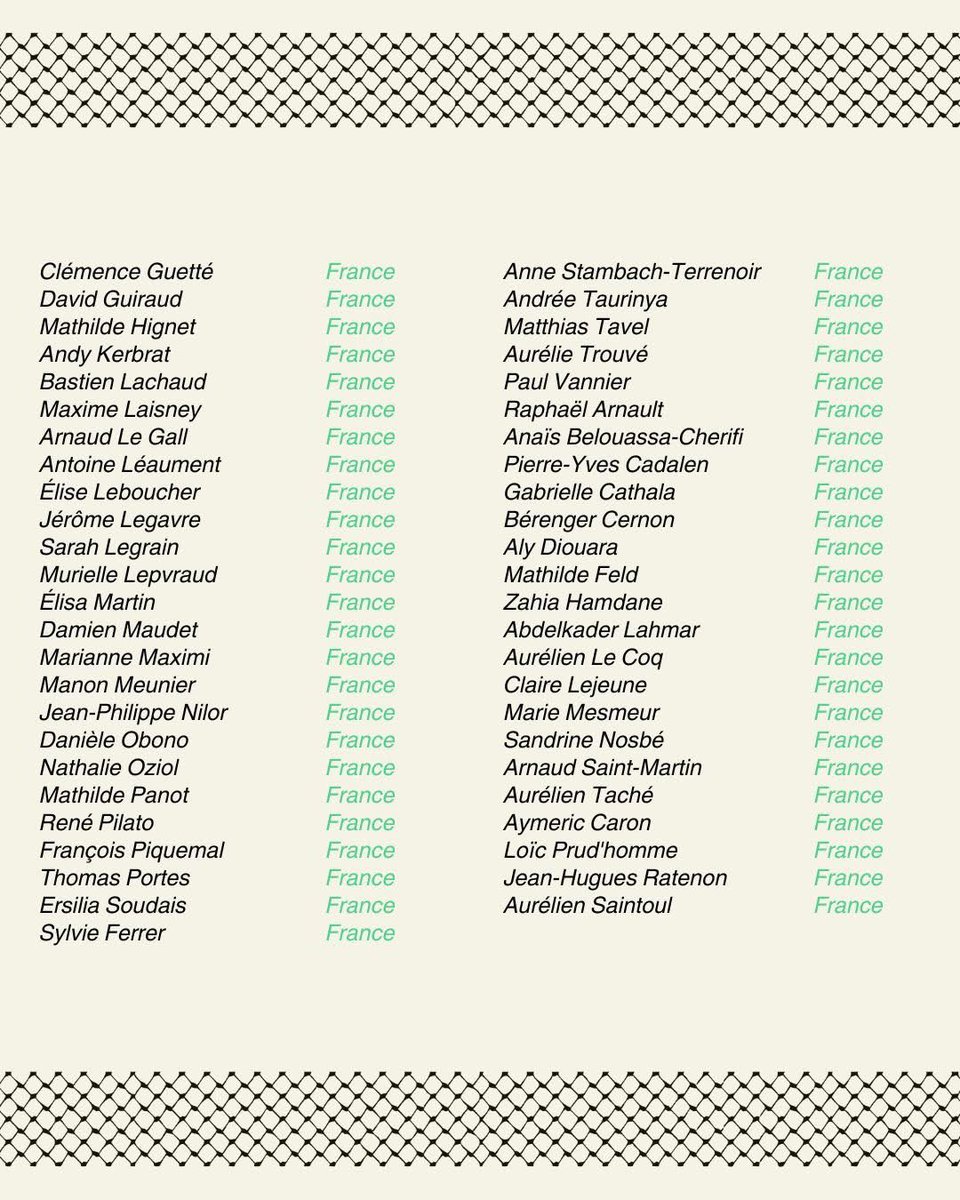 ✊ 🇵🇸 J’ai signé comme plus de 200 députés de toute l’Europe cette lettre ouverte aux autorités israéliennes, leur demandant de :

⁃ Garantir la sécurité de toutes les personnes à bord du Madleen ;
⁃ Permettre au navire un passage sûr et sans entrave vers Gaza ;
⁃ Autoriser