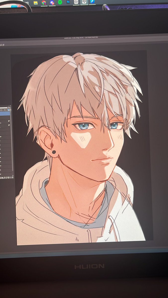 Forgot to take a photo of the charms so here’s a Xav wip