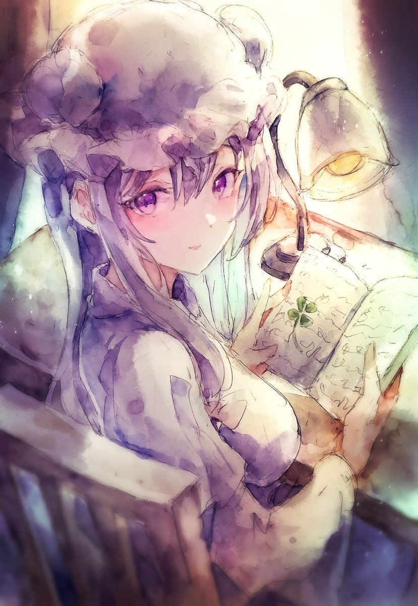 kamu_kotan's tweet image. 幸せ

#6月9日はパチュリーの日