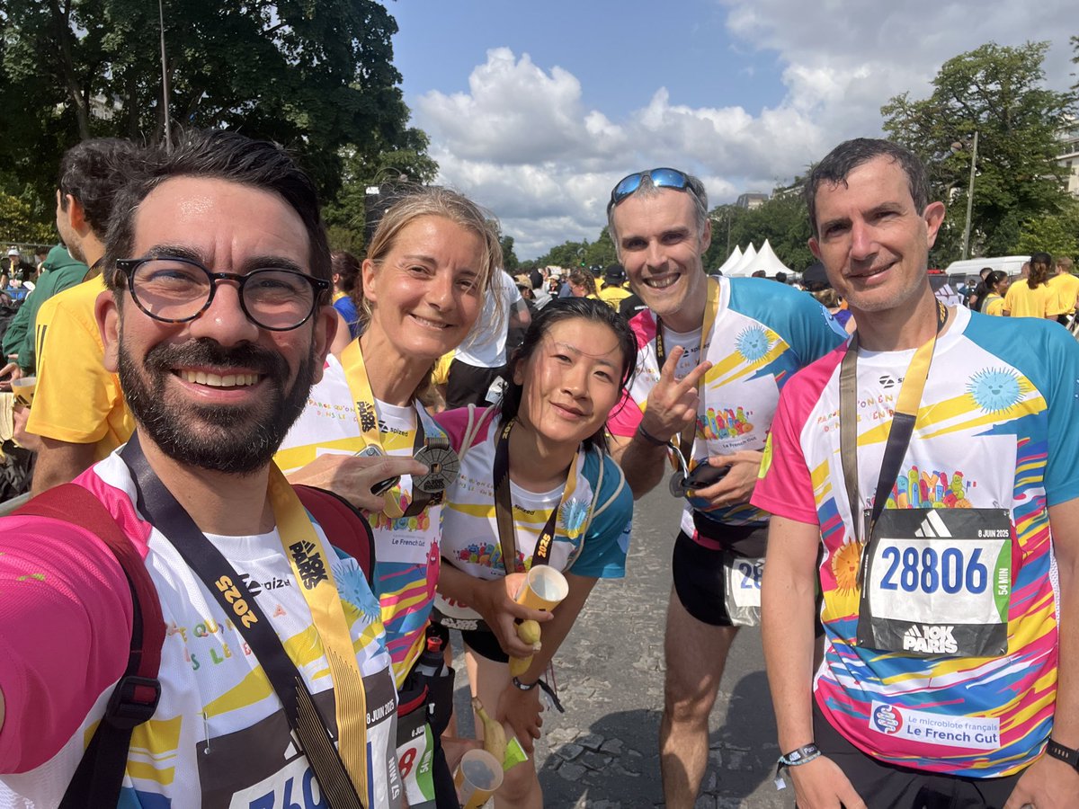 patrick veiga (@veiga_pat) on Twitter photo The <a href="/lefrenchgut/">Le French Gut - Le microbiote français</a> team laced up… and our microbiome loved it! 🏃♀️🦠
10K of good vibes, Paris landmarks… and happy gut bacteria 😄
Huge thanks to <a href="/MgpsLab/">MetaGenoPolis</a> & the whole team for the top-notch organization! @ The <a href="/lefrenchgut/">Le French Gut - Le microbiote français</a> team laced up… and our microbiome loved it! 🏃♀️🦠
10K of good vibes, Paris landmarks… and happy gut bacteria 😄
Huge thanks to <a href="/MgpsLab/">MetaGenoPolis</a> & the whole team for the top-notch organization! @