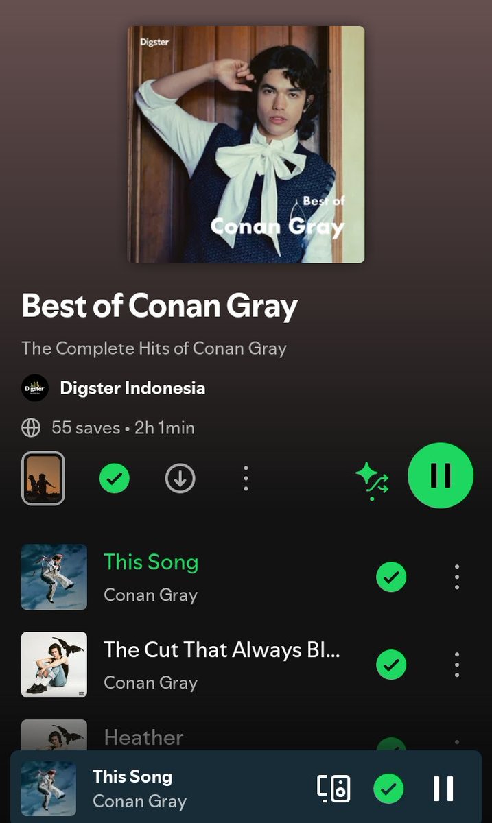 eighteen5th's tweet photo. Listen to the Best of Conan Gray playlist on Spotify!!!!!

https://t.co/7zR9bfHTqW https://t.co/P7DvmTm2q4