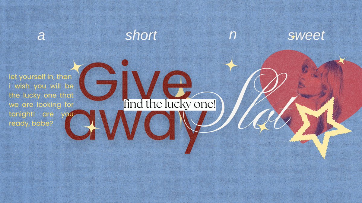 ᅠ
ᅠ𝙎ometimes, love or something special doesn’t follow the schedule—it shows up unexpectedly, quietly, and faster than planned. 𝙊𝙣𝙚 or 𝙩𝙬𝙤 people might stumble into a sweet story long before the world says it’s time. So we’re just wondering.. could you be one of them?
ᅠ