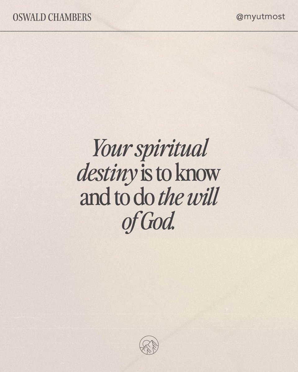 You are not a coward; whatever it is, you're going to face it.

Read today's full devotional at utmost.org/today/

⁠#MyUtmostForHisHighest #OurDailyBread #OswaldChambers #DailyDevotionals