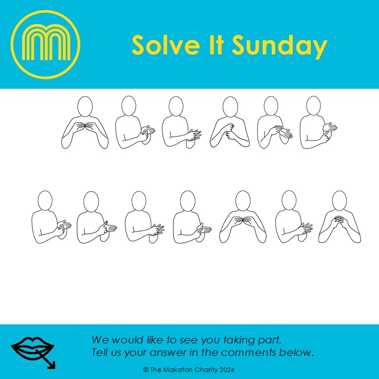 The Makaton Charity (@makatoncharity) on Twitter photo πSolve it Sundayπ  
Can you break the code? Let us know in the comments!
#MakatonSigning #SolveItSunday #PrideMonth πSolve it Sundayπ  
Can you break the code? Let us know in the comments!
#MakatonSigning #SolveItSunday #PrideMonth