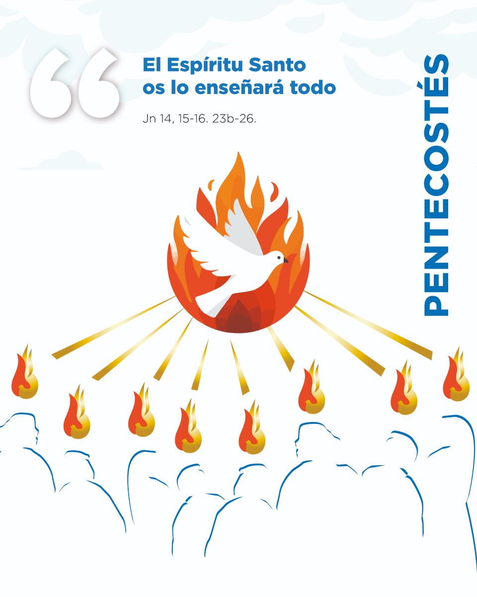 El Espíritu Santo es fuego y viento que renueva nuestro corazón 🕊️ 🔥.

Pentecostés no es solo una fiesta. Es la promesa viva de Dios escrita en nuestro interior, una alianza nueva que transforma y une a toda la Iglesia en un solo cuerpo.

#Xtantos #Pentecostés #EspírituSanto