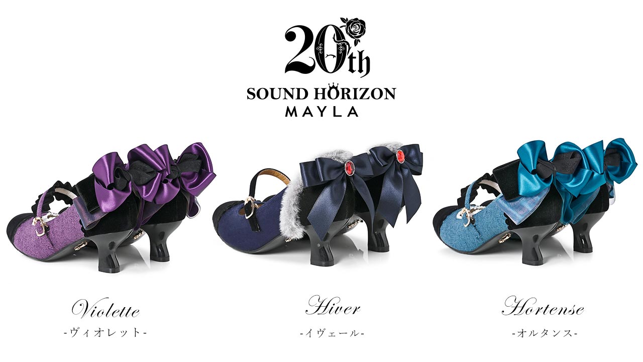 MAYLA×Sound Horizon「絵馬に願ひを！」のパンプスが登場！2023