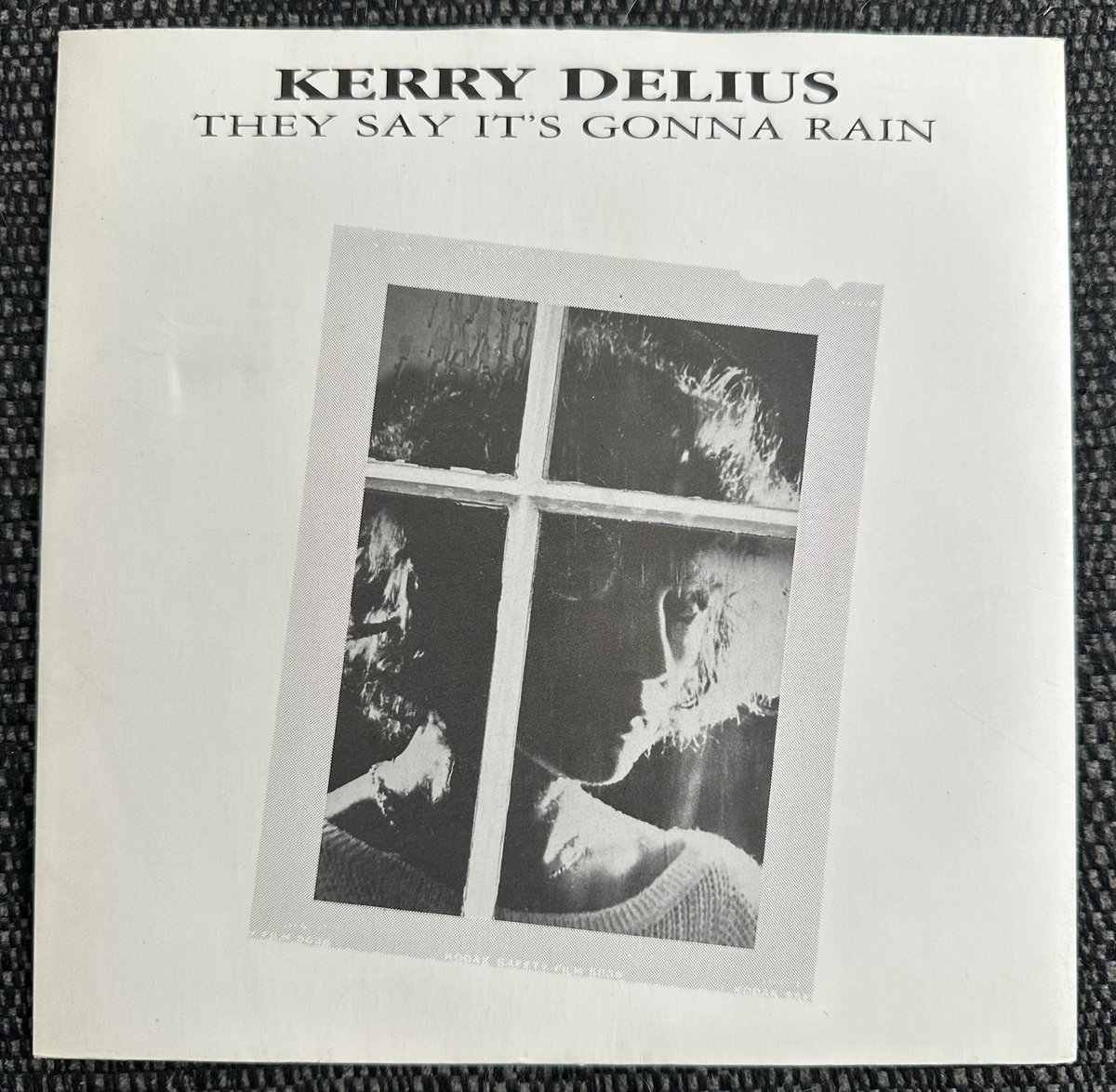 Poplifer73's tweet image. Sunday Morning Soundtrack.
Kerry Delius “They Say It’s Gonna Rain” 7” single 1984 Arrival Records. I took a chance on this assuming it could be the same song recorded by Hazell Dean released in 1985 and it is! I had no idea it existed previously. #VinylFind