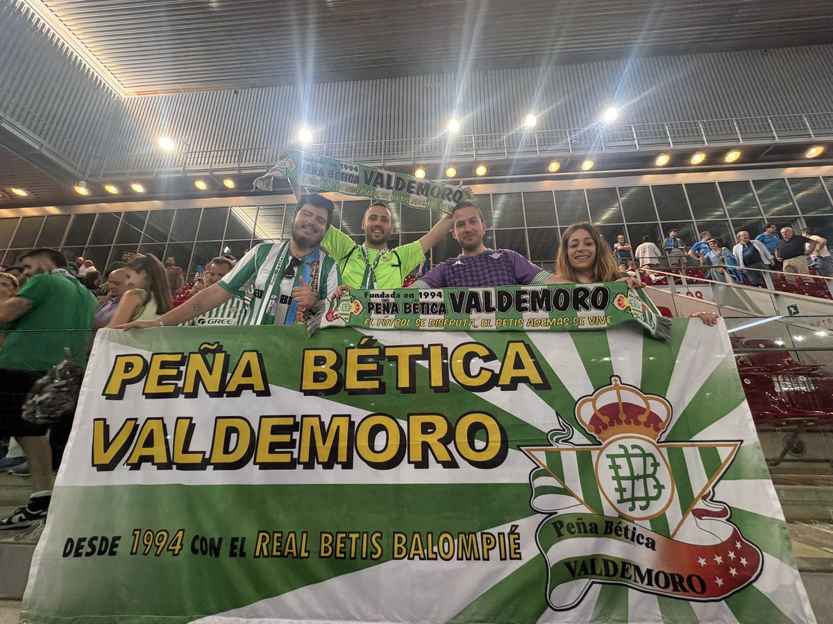 <a href="/RealBetisBasket/">Real Betis Baloncesto</a> Engorilaos!!🦍🦍
Allí estará la gran <a href="/PBValdemoro/">PB  Valdemoro</a> con refuerzos de última hora para animaros hasta el final!!💪💪💚