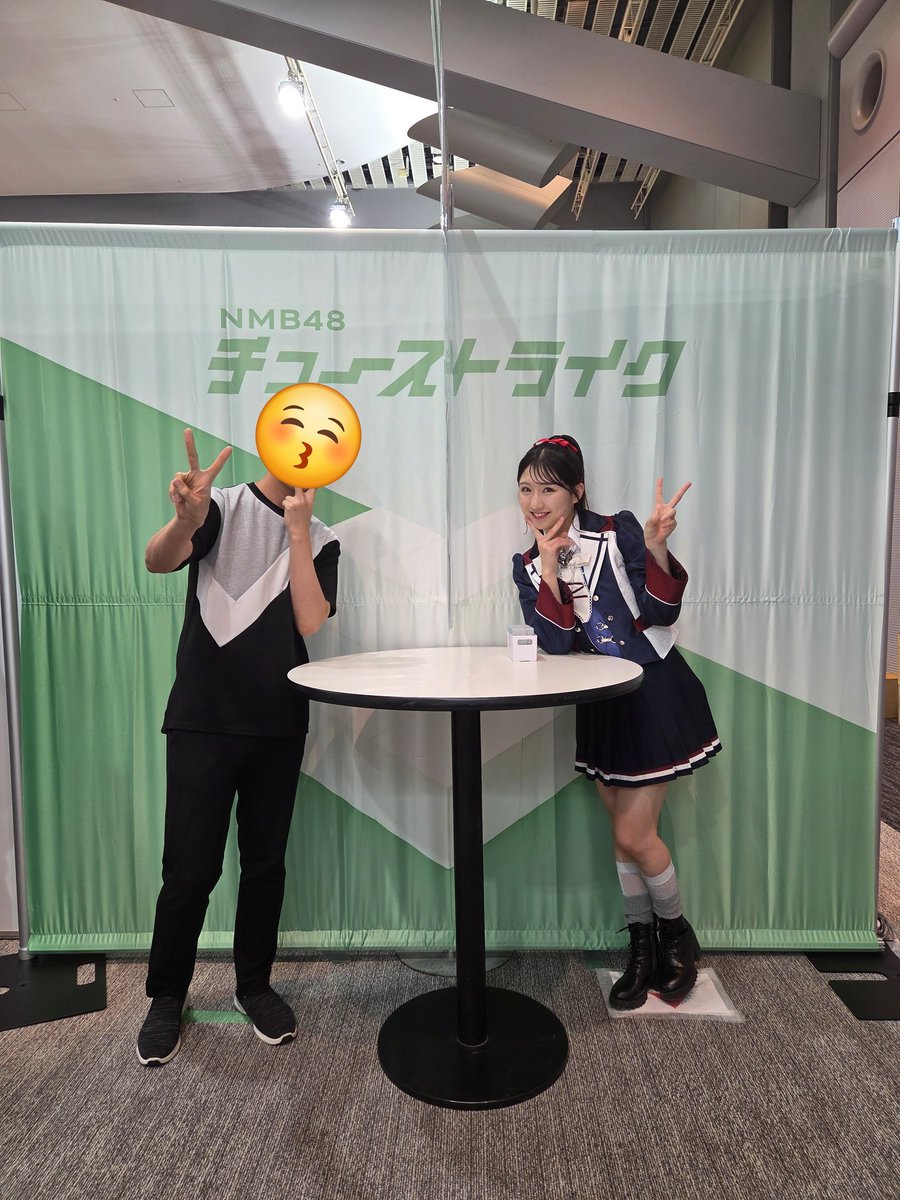 Bacardeal's tweet photo. 単独センター、おめでとう

#NMB48 
#塩月希依音
#個別写メ会
#チューストライク https://t.co/pacJFEqqw5