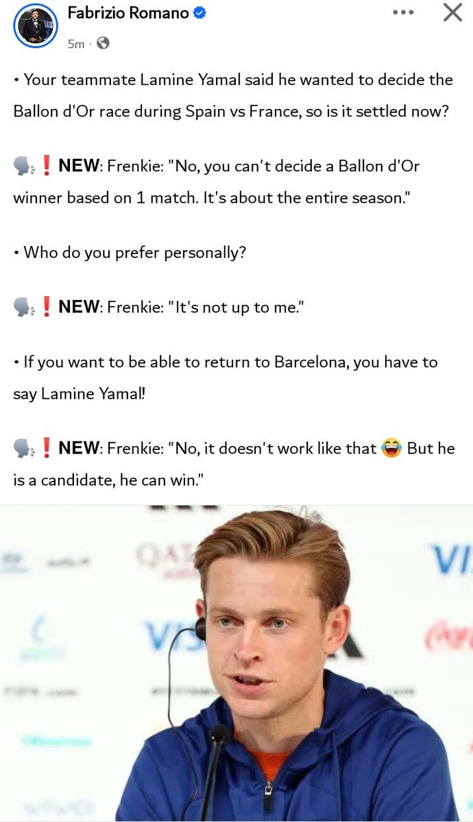 He understands the game 😁