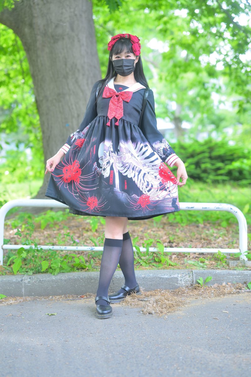 【portrait】

北大祭のダンパを覗いた時お会いしたリョウさんが撮ってくれました✨楽しい祭りに不適切な格好でごめんけど楽しい雰囲気浴びられて良かった❣️撮影ありがとうございました！（知り合いに今日は何のコスですか？って２回聞かれたw）

📸：<a href="/RYO0453B4/">リョウ</a>