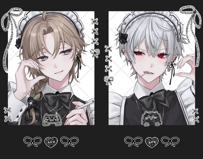 *⑅︎୨୧┈︎┈︎┈︎┈︎୨୧⑅︎*

⚠︎kzhにknのメイド 
