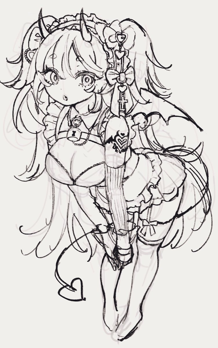 musupon_'s tweet image. wip😈