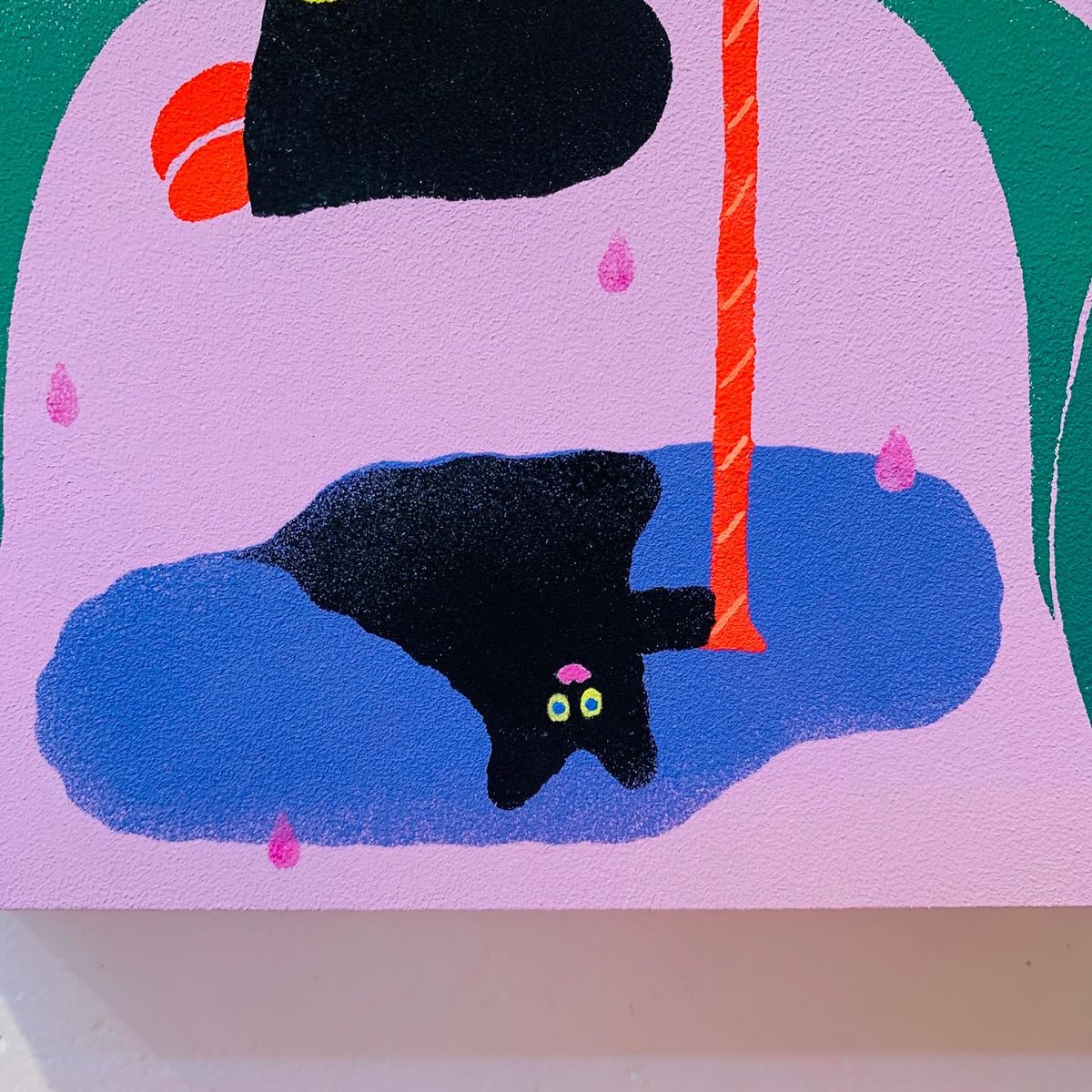 🌈6月の壁紙🌈
6月のラッキーアクションは
“雨に濡れると不思議な力に目覚めるかも？“です📸
ちょっぴり怪しい女の子🔮
この子は、雨に濡れてモンスターが変身した姿なのか、、果たして‥？
楽しい6月をおすごし下さい🧜‍♀️
#akiyo  #illustration