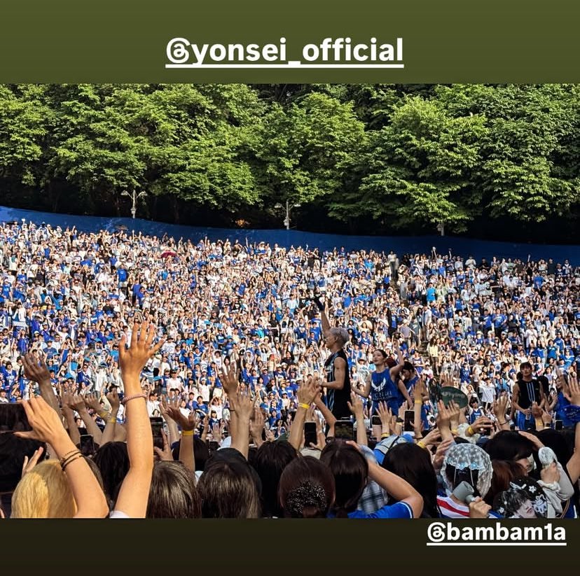OhhoMyriBBon's tweet photo. ที่มากกว่าความภูมิใจ คือการได้เห็นแบมมีความสุขบนสเตจวันนี้ ได้ทำตามความฝันสำเร็จอีกก้าว แบมโคตรเก่งเลยครับ เรารู้ว่างานวันนี้มีความหมายกับแบมมาก เธอทำได้แล้วนะ👍🫶💙❤️
#BamBamxYonseiUniversity
#뱀뱀 #BamBam  https://t.co/1JMiEXfT01 https://t.co/TWxh5vyHT0