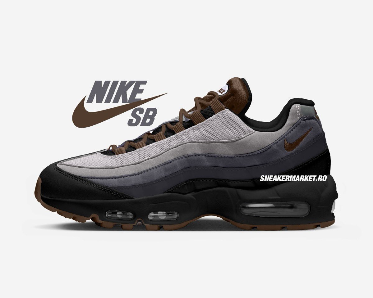 Nike SB x Air Max 95 “Cacao Wow”が発売予定 ［HF7545-002］【ナイキ
