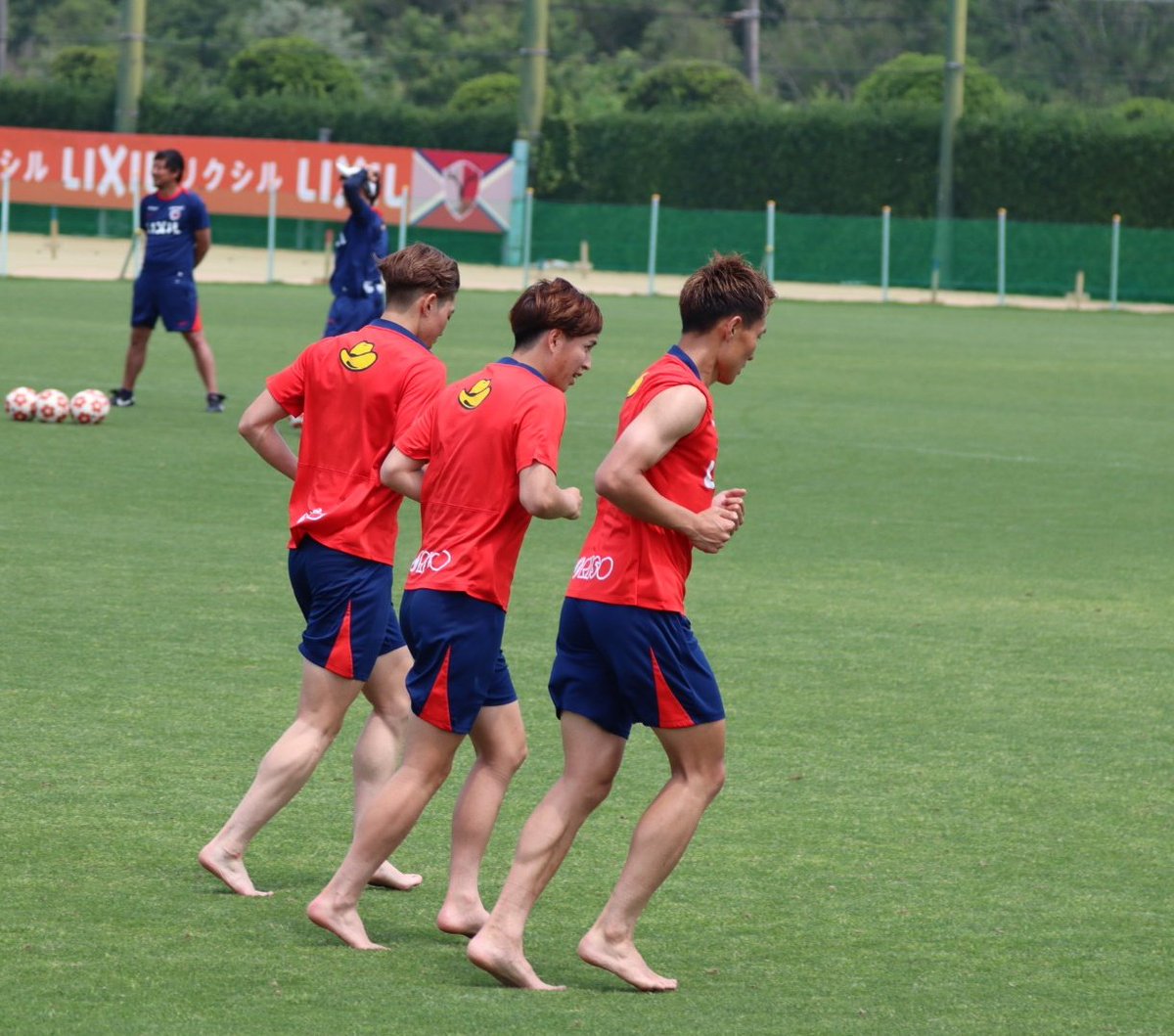 chik_a36's tweet image. 練習終了後
ずっと走っていた3人🏃💨

📷2025/6/7
#鹿島アントラーズ
#三竿健斗
#舩橋佑
#津久井佳祐