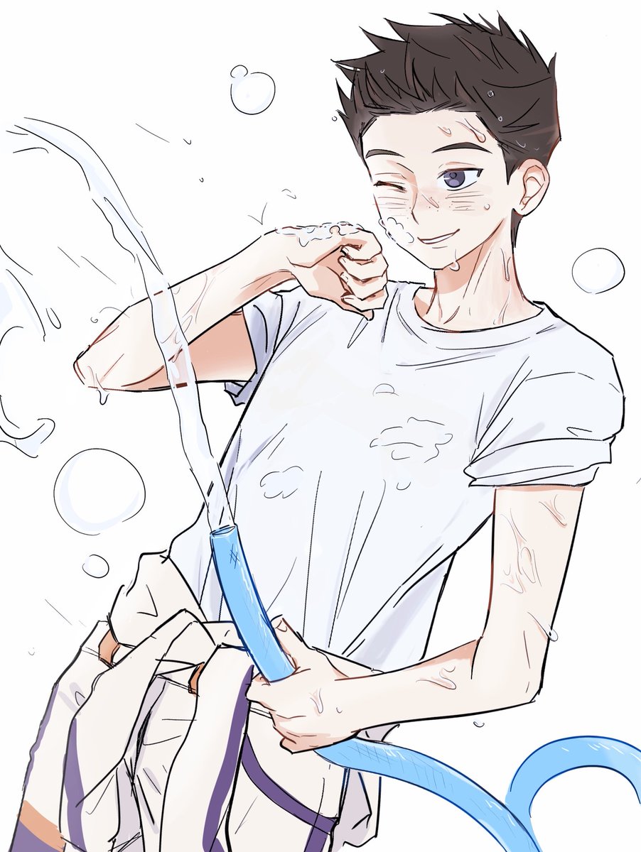 손님 물 온도 어떠세요 🚙 🫧