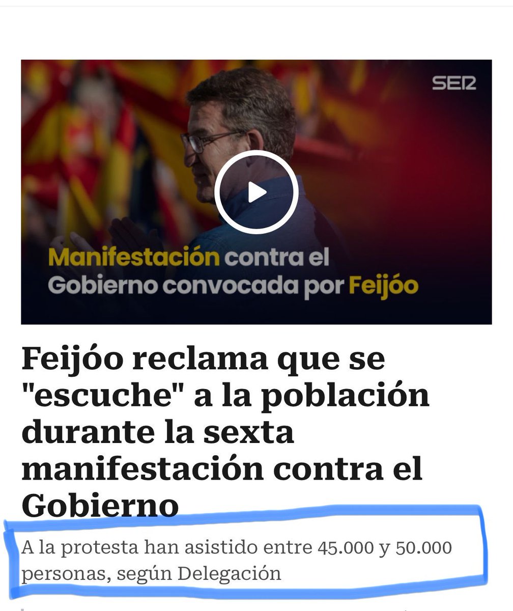 Estopa mete más gente en el Metropolitano de Madrid que el apocalíptico Feijóo en la Plaza de España