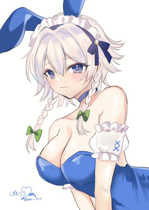 いずれちゃんと描きたいほぼワンドロ咲夜さん 🐰 