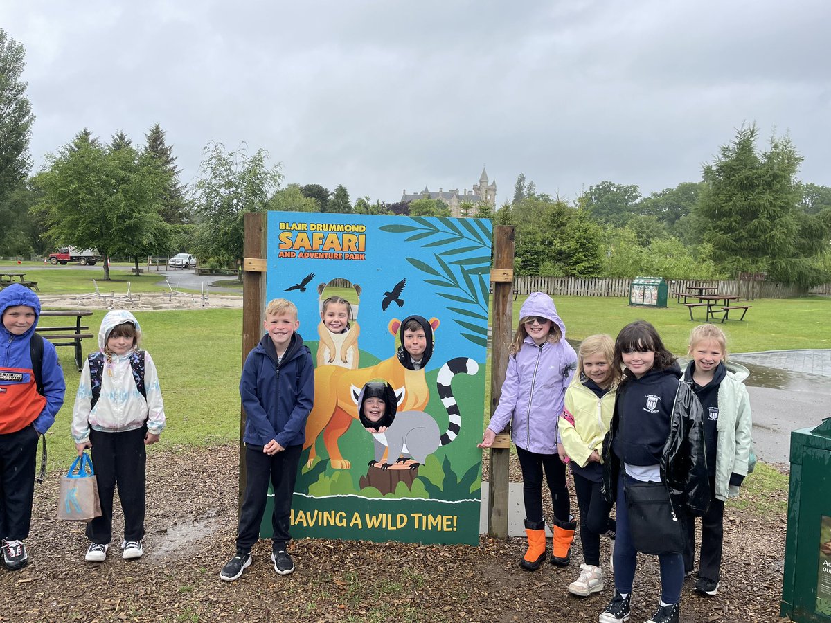 We had a fab school trip to the safari park. P4 didn’t let the rain ruin their fun! 🌧️🌧️