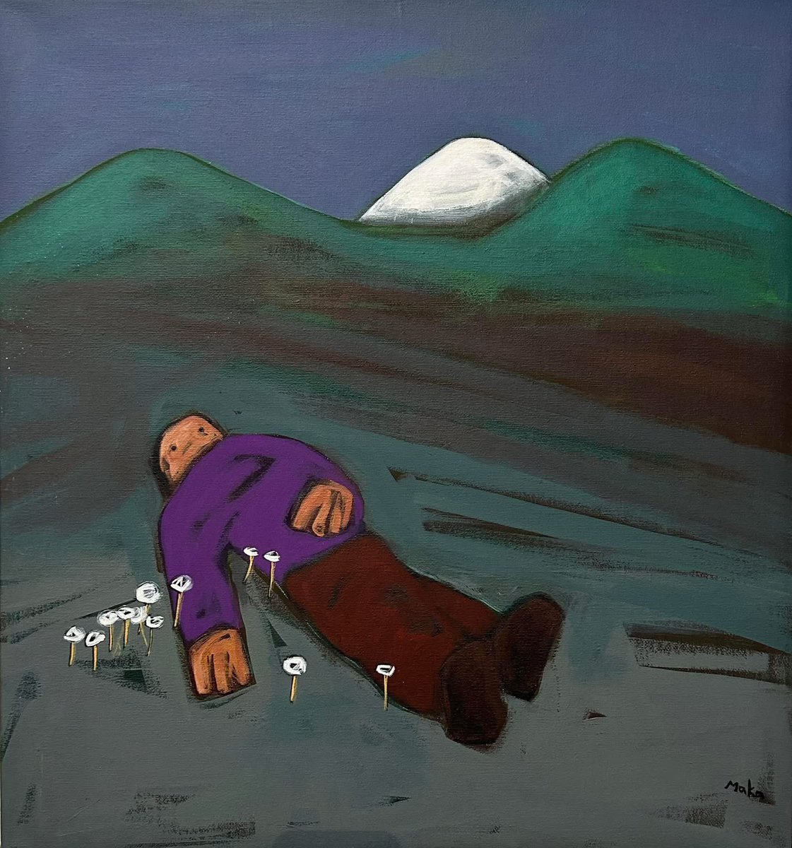 SouthCaucasus's tweet image. “Homeland”. Painting by Maka Batiashvili #GeorgianArt
more: instagram.com/batiashvilimak…