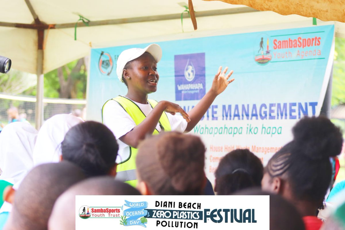 Salim Malumbo (@salim_deko) on Twitter photo Sensitization workshops during the #Dianibeachzeroplasticpollutionfestival2025 as we celebrate the #WorldOceansDay2025 at Word of Life Diani.
<a href="/Samba4Youth/">SambaSports Youth Agenda</a>
@Skywardexpress Sensitization workshops during the #Dianibeachzeroplasticpollutionfestival2025 as we celebrate the #WorldOceansDay2025 at Word of Life Diani.
<a href="/Samba4Youth/">SambaSports Youth Agenda</a>
@Skywardexpress