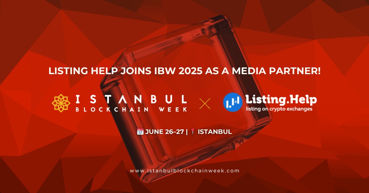 Istanbul Blockchain Week (@istanbulblockwk) on Twitter photo 💥 Media Partner Announcement!
We’re excited to welcome <a href="/ListingHelp_UK/">Listing.Help</a> as an official Media Partner for #IBW2025! 📰🔥
Bringing IBW 2025 straight to you—live from Istanbul!
📍 June 26–27, 2025 | Istanbul
🎟️ Secure your ticket now for 40% OFF (with code IBW40): 💥 Media Partner Announcement!
We’re excited to welcome <a href="/ListingHelp_UK/">Listing.Help</a> as an official Media Partner for #IBW2025! 📰🔥
Bringing IBW 2025 straight to you—live from Istanbul!
📍 June 26–27, 2025 | Istanbul
🎟️ Secure your ticket now for 40% OFF (with code IBW40):