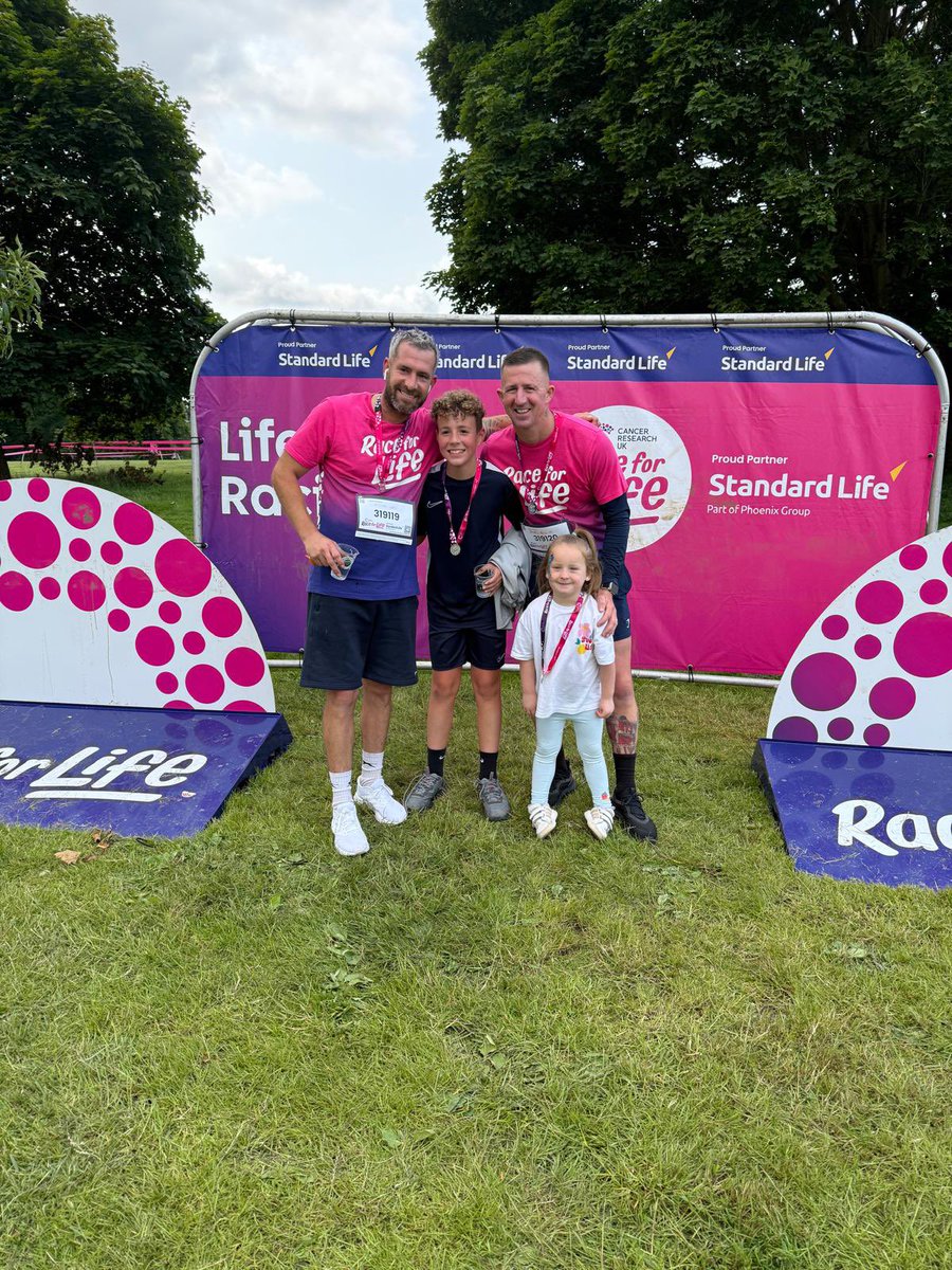 Newitt7185's tweet image. 10k done 46.51 ✅ @raceforlife for @CR_UK with my mate @LordyMJ1986 . Thank u to everyone that donated it means a lot ❤️. Link is still open for any last minute donations