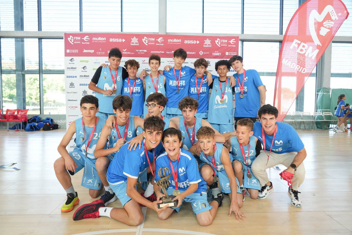 Movistar Estudiantes (@movistarestu) on Twitter photo Nuestro infantil masculino D fue el campeón en la 2ª división infantil 🥇💪
¡Enhorabuena, chicos! 👏
📷 <a href="/FBMadrid/">Fed. Bcto. de Madrid</a> Nuestro infantil masculino D fue el campeón en la 2ª división infantil 🥇💪
¡Enhorabuena, chicos! 👏
📷 <a href="/FBMadrid/">Fed. Bcto. de Madrid</a>