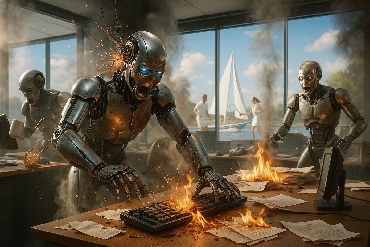 Give the robots a job to do before they take yours.