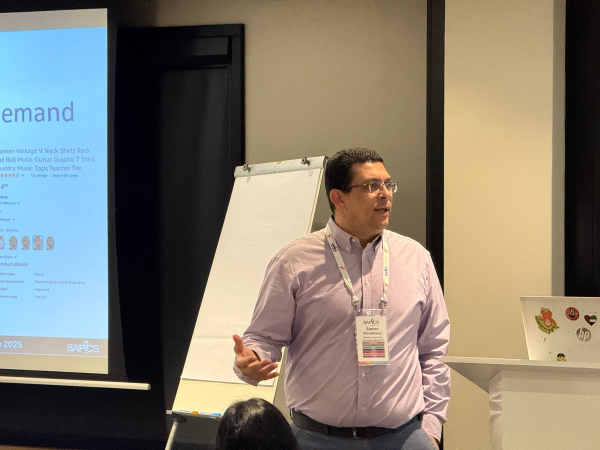 SAPICS01's tweet image. SAPICS 2025 kicks off with the morning workshops! #SAPICS2025