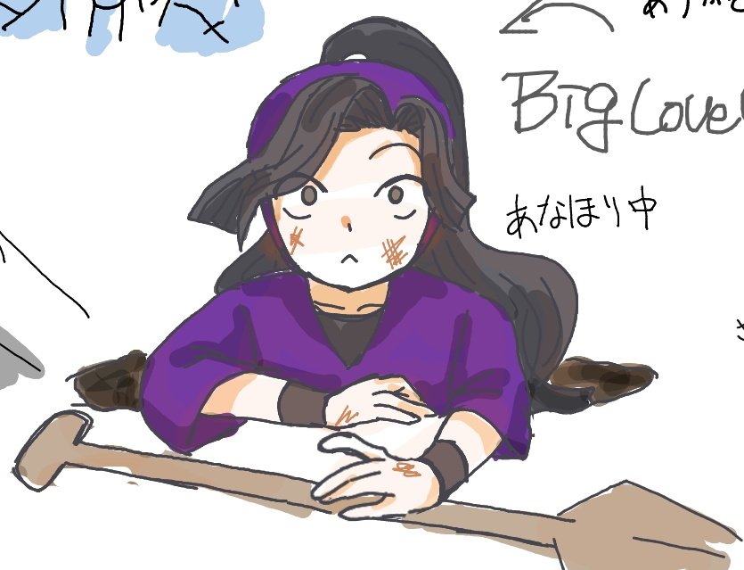 TACHIAGA_RI_YO's tweet image. 絵チャ #綾部喜八郎